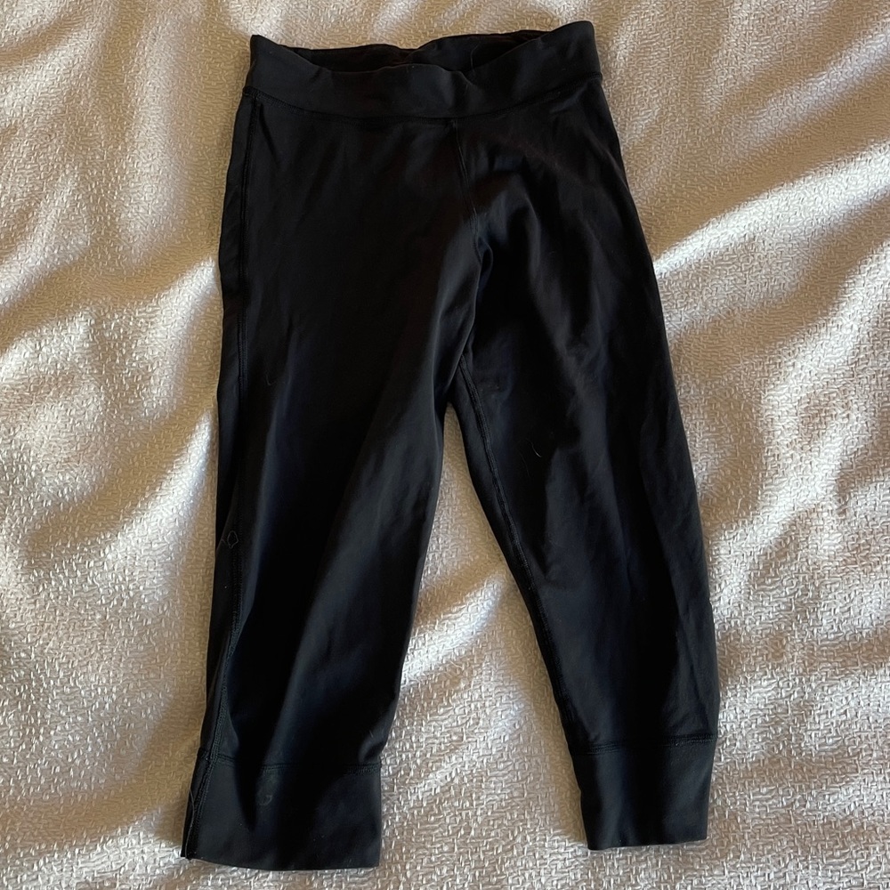 Reebok Black Cropped Leggings
